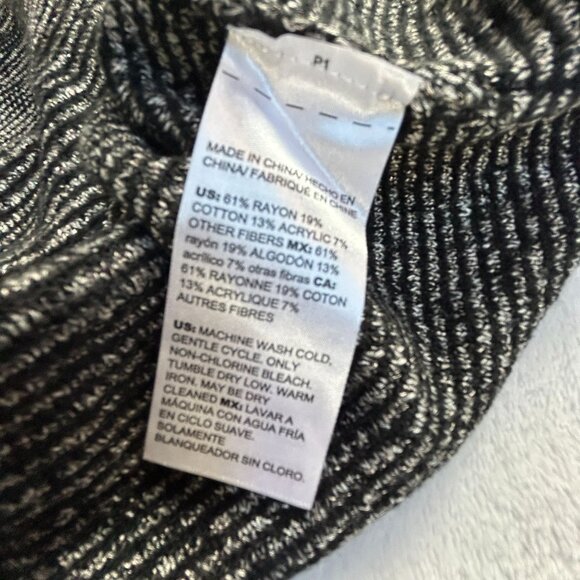 Chico's Womens Ombre-Print Open-Front Duster Cardigan Sweater Size 1, Medium - Picture 4 of 8